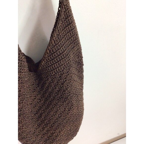 The SAK Brown Hobo Slouch Bag Y2K Purse - Picture 5 of 9